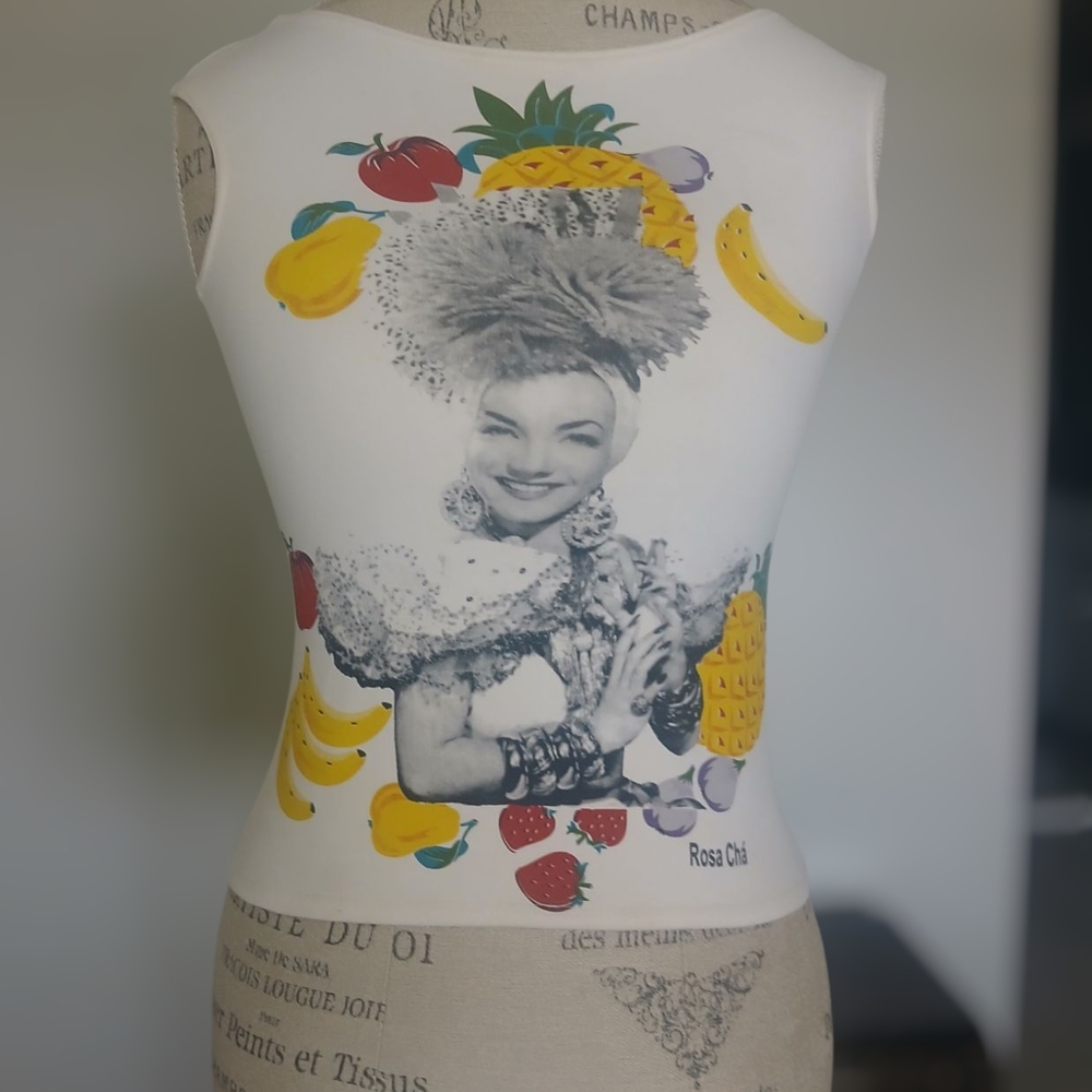 Rosa Chá Limited Edition Vintage Carmem Miranda Top
